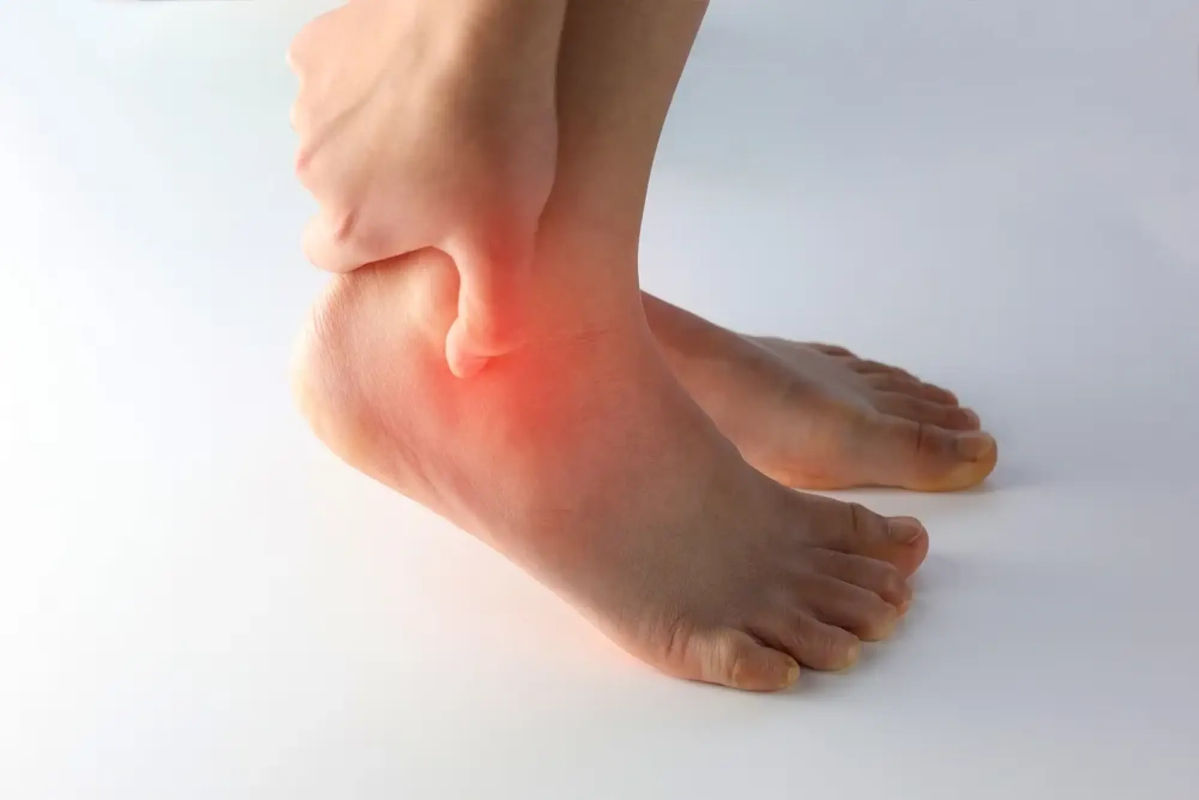 Intense joint pain from gout